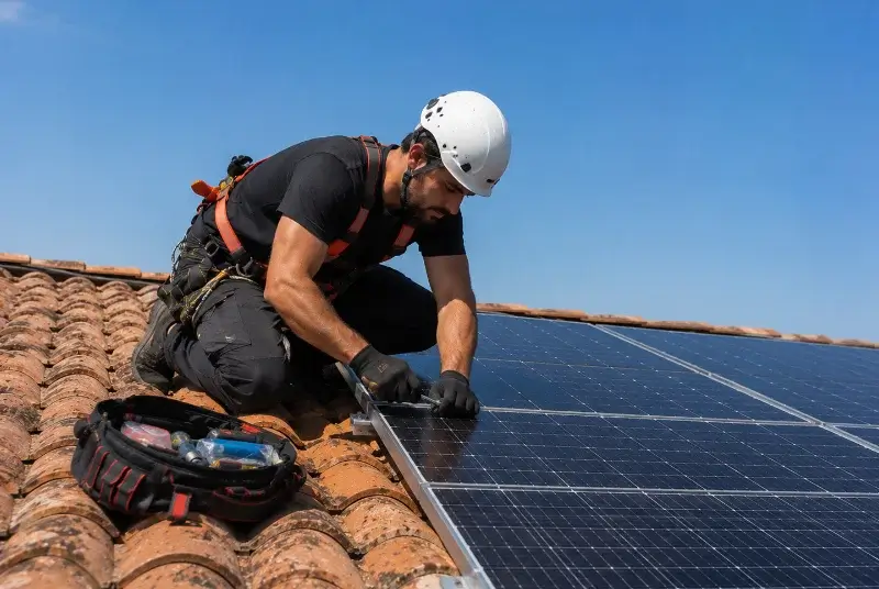 Maintenance et monitoring de panneaux solaires à Montsaunès