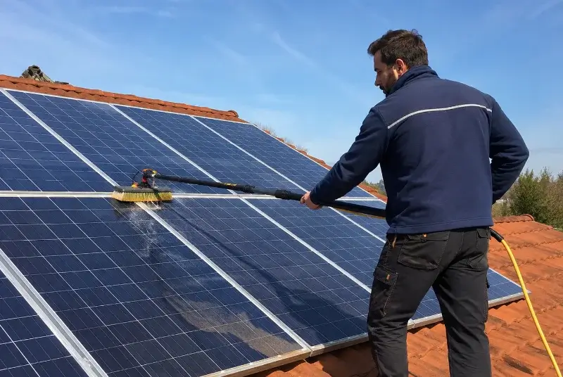 Nettoyage et entretien de panneaux solaires à Montsaunès